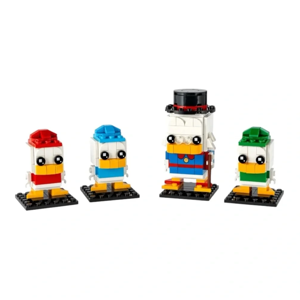 LEGO 40477 BrickHeadz Disney DuckTales Scrooge Huey Dewey Louie 340 Pcs Retired